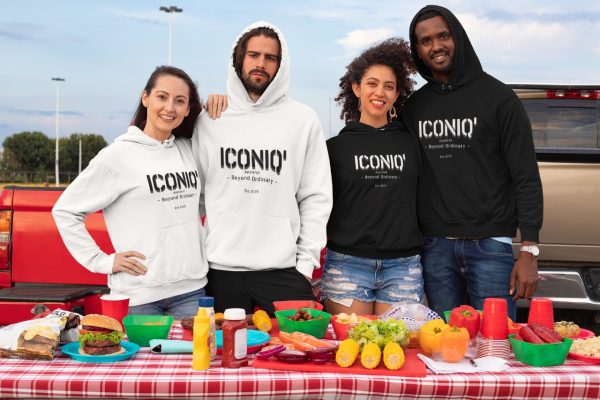 IconiQ’ Oversized Logo Hoodie - Image 3