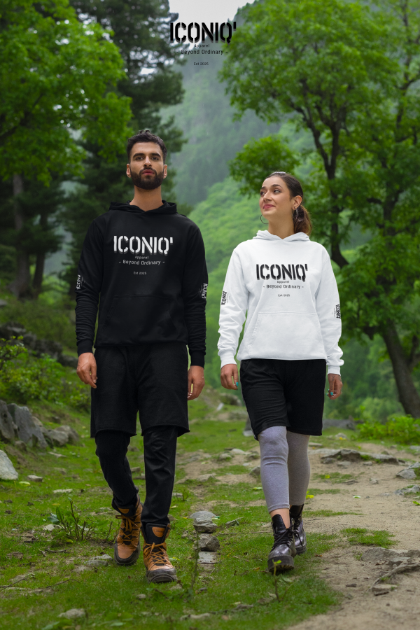 IconiQ’ Oversized Logo Hoodie - Image 2