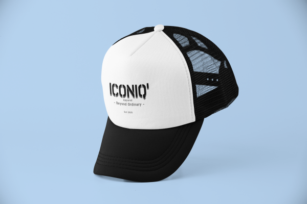 IconiQ’ 2-Tone Basketball Trucker Cap
